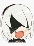 "Chibi 2B - Nier Automata" Sticker for Sale by PensiveCactus